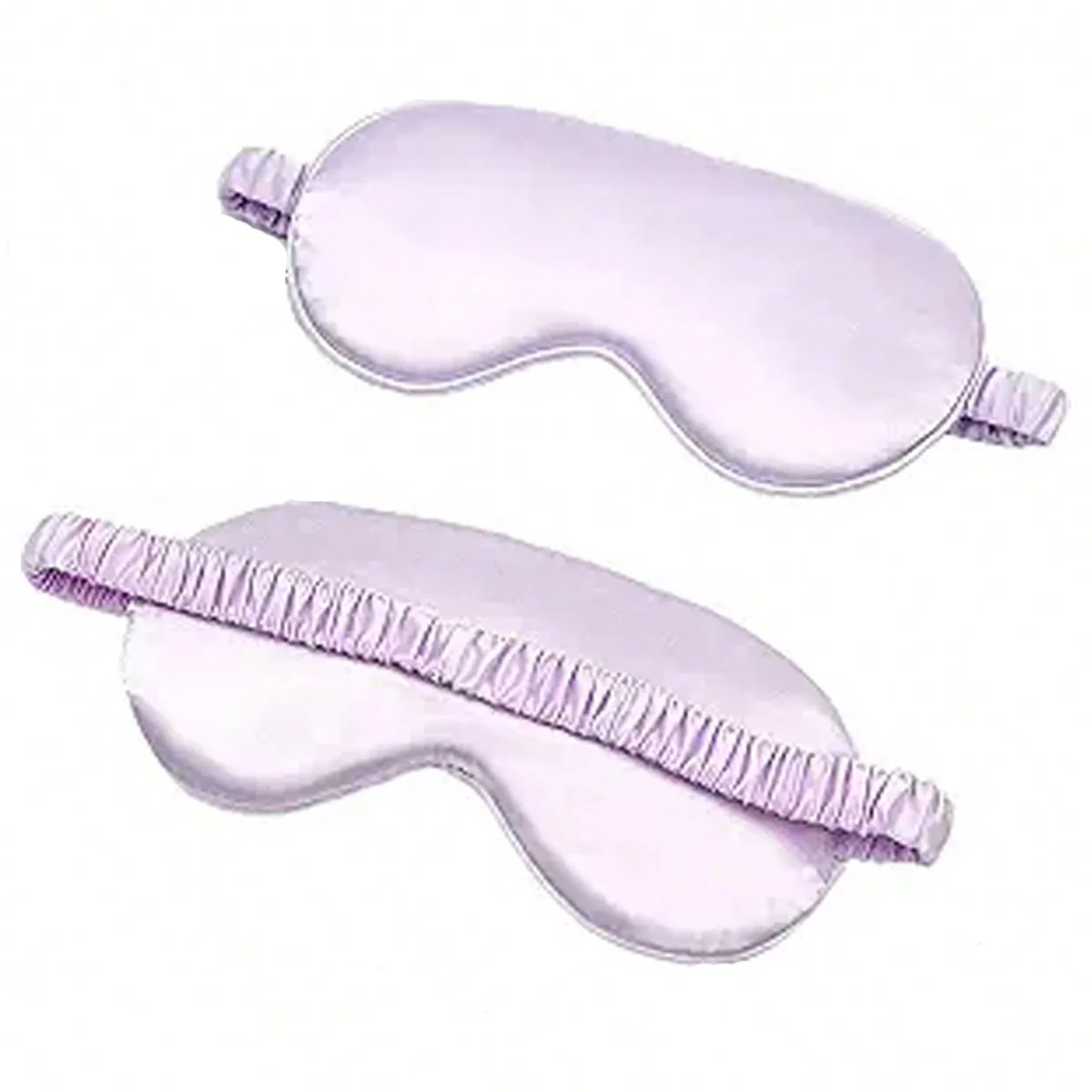 

1pc Mulberry Silk Sleep Eye Mask/Blindfold, With Elastic Strap/Headband, Soft Eye Mask, Suitable For Nighttime Sleep, Travel, Napping, Also Suitable For Airplane Travel, Bedroom, Office, School And Other Occasions. Valentine's Day Gift, Suitable For Boys,