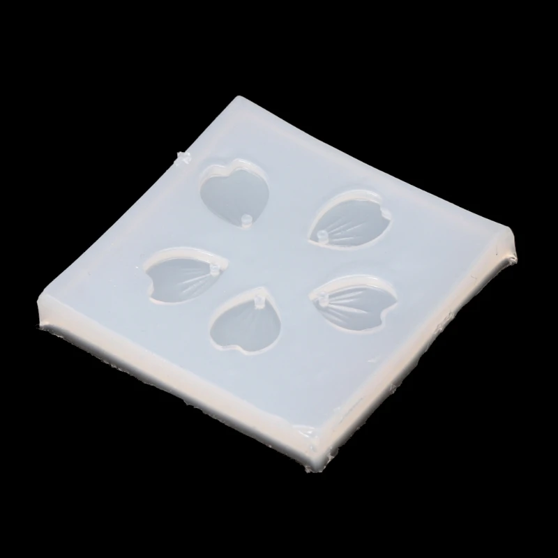 E15e molde silicone flor cerejeira pétala pingente molde para diy handwork jóias encontrar