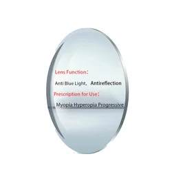 ZENOTTIC Anti Blue Light Resin Lens1.56 1.61 1.67 1.74Optical Prescription Glasses Lens Myopia Hyperopia Progressive Thin Lenses