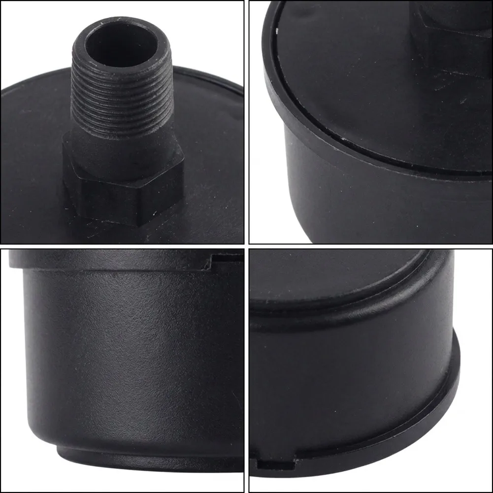 16mm Thread Air Compressor Intake Muffler with Integrated Sponge Filter for Piston Compressor and Portable Air Pump Use