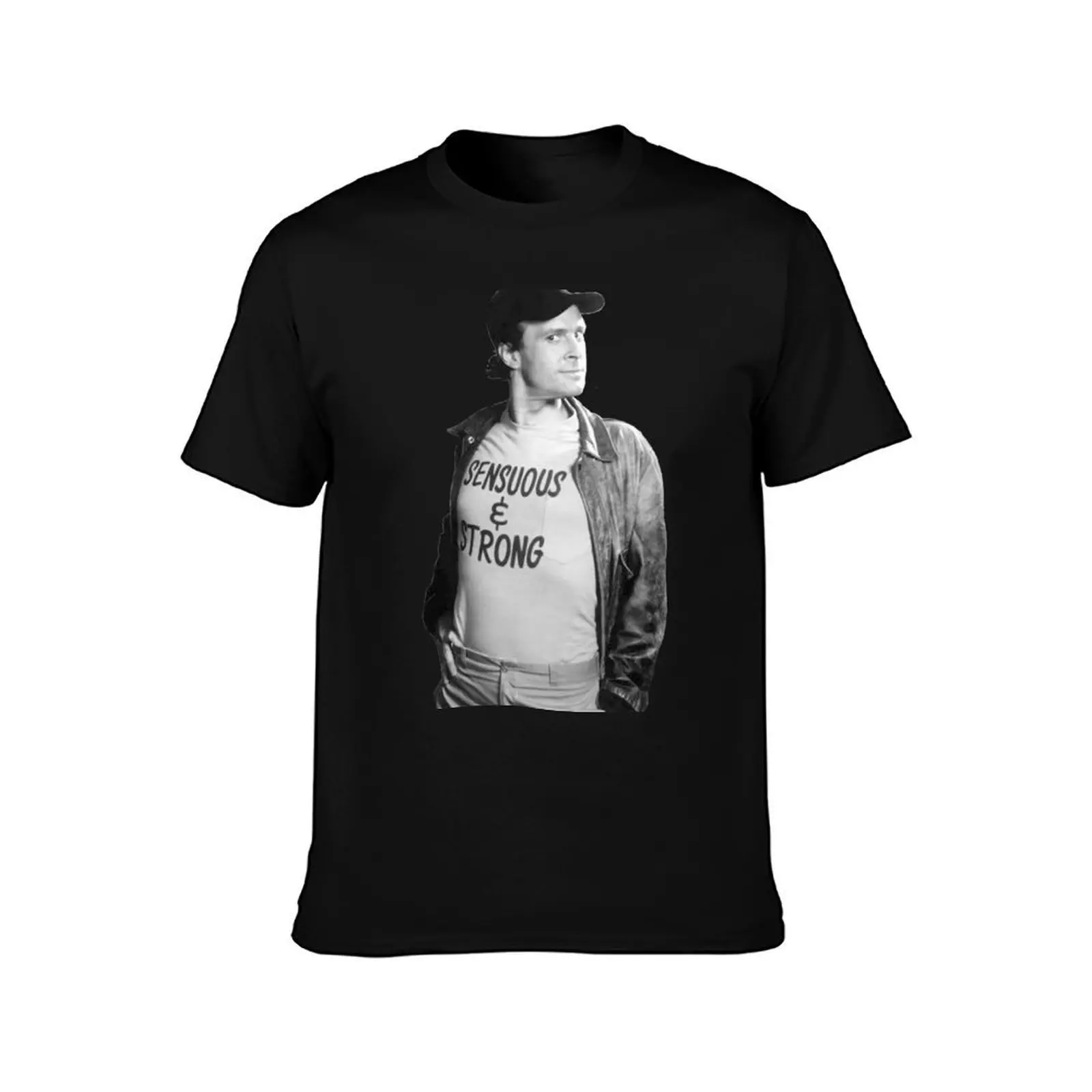 Sensuous & Strong Murdock T-Shirt, Summer Casual Cotton Tee, Oversized Streetwear Tops, Vintage Graphic Print, Unisex Men Women