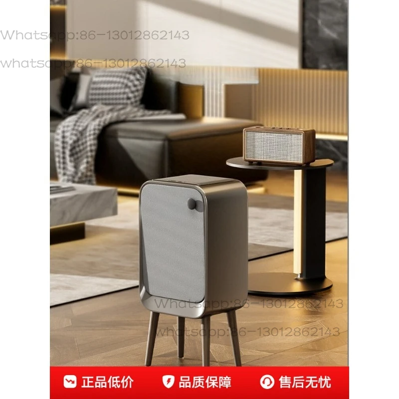 

Умное индукционное мусорное ведро для дома, новинка 2026 года, для гостиной, на высоких ножках, большой емкости, автоматическое, класса люкс, высокого качества