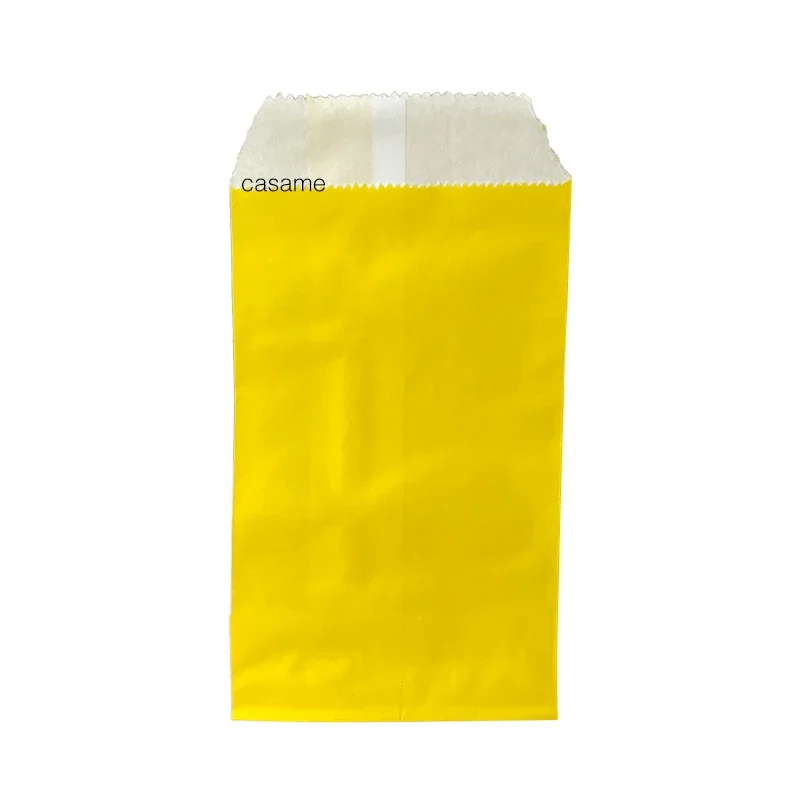 50 stuks mini veelkleurige kraftpapieren zakjes – effen kleur geschenkzakjes voor bruiloften, feesten, uitnodigingen en groet
