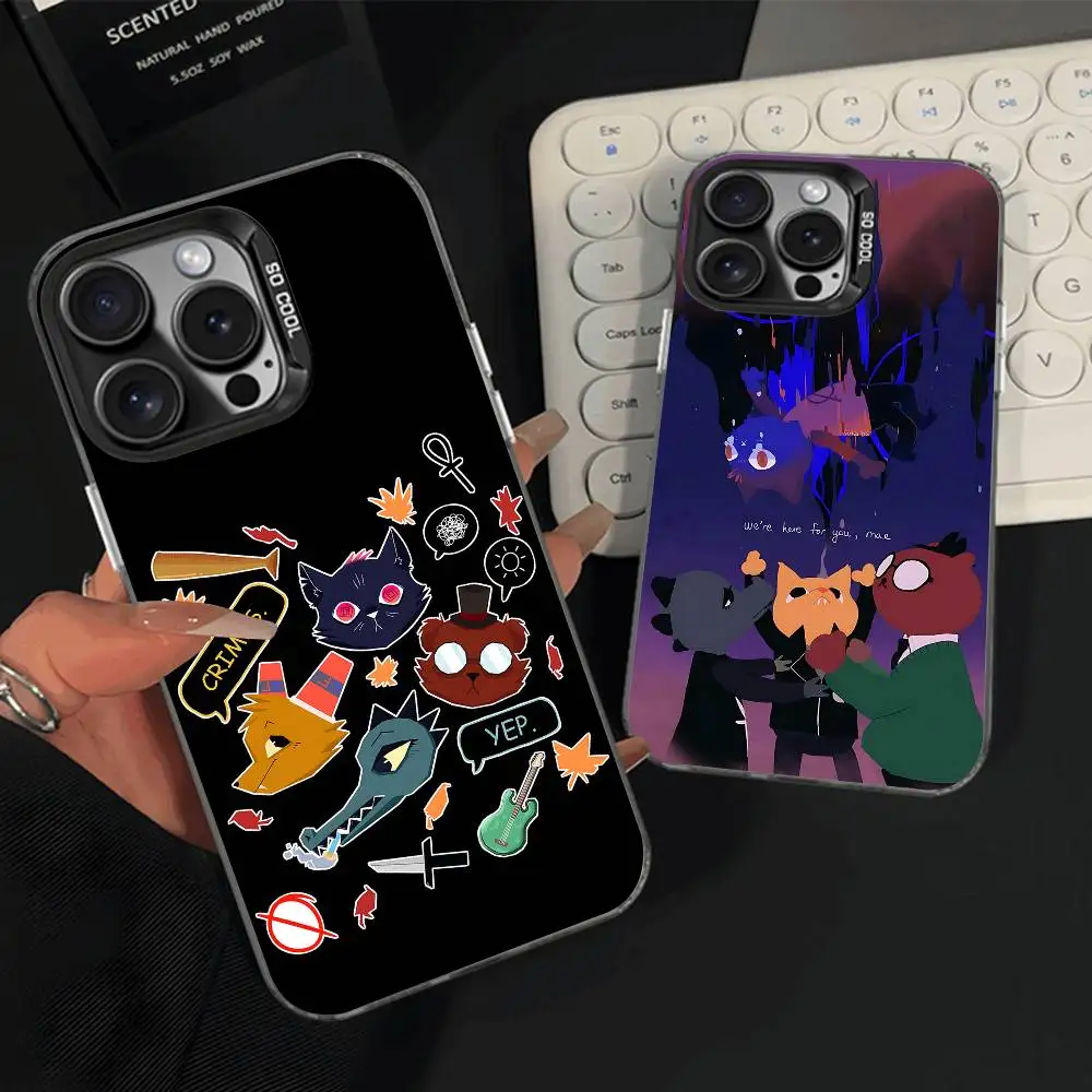 

N-Night in the W-Woods Phone Case For iPhone 15,12,11,14,13,16,17,E,Max,Plus,Air,Pro,Mini Shockproof Cover