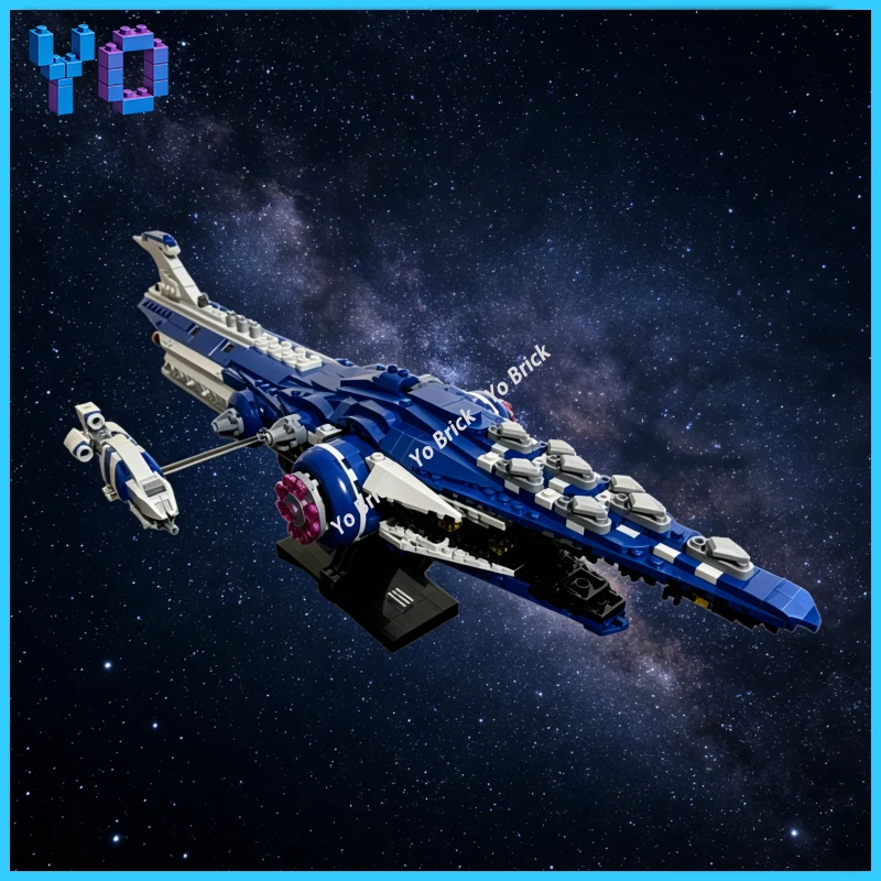 Abyssal Fleet MOC Building Blocks Monstrous Ship Terrifying Beast Ship Coastal Layout Decoration Set 1192PCS