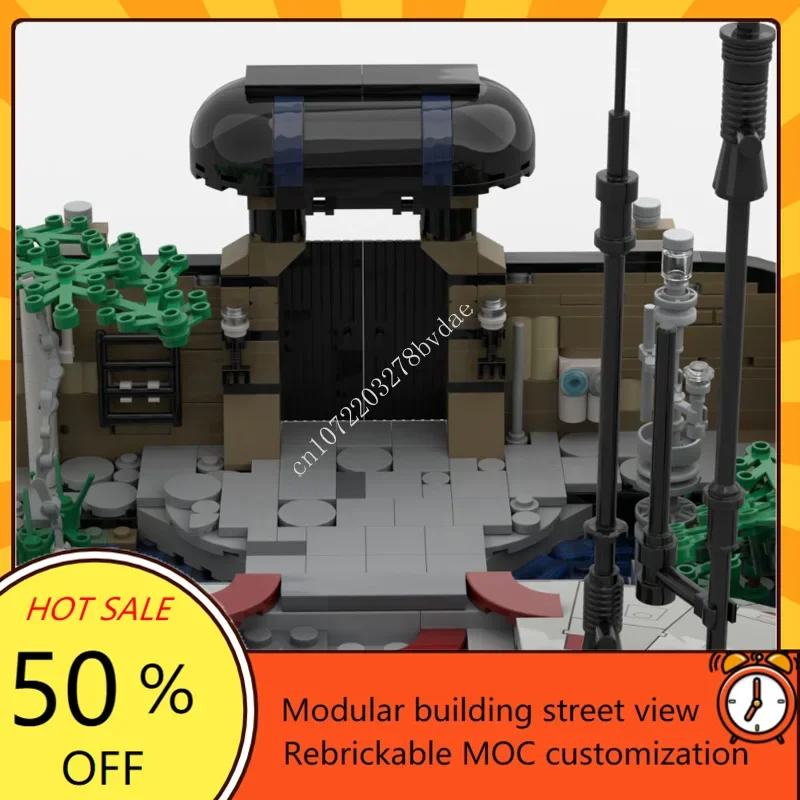 2449 Uds. MOC Space Battle Series Ahsoka vs The Magistrate modelo rompecabezas personalizado tecnología creativa montar juguetes regalos