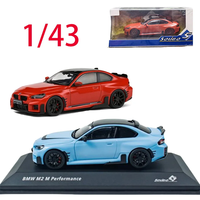 

Solido Diecast 1/43 Scale BMW Alloy Car Model BMW M2 G87 Performance Play Vehicles Toys for Boys Original Box