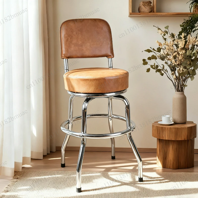 Retro Guitar Stool, Swivel Guitar Singing Stool