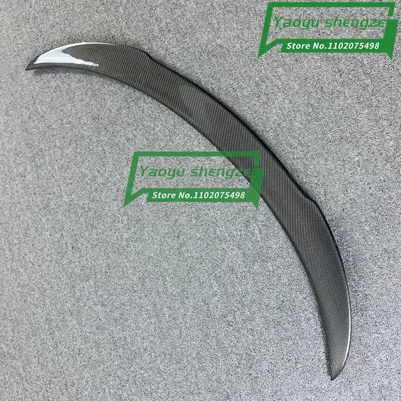 FD Style Carbon Fiber Rear Roof Spoiler Trunk Lip Wing For Mercedes CLA  CLA45 W117 C117 CLA 200 250 260 AMG 2013-2017