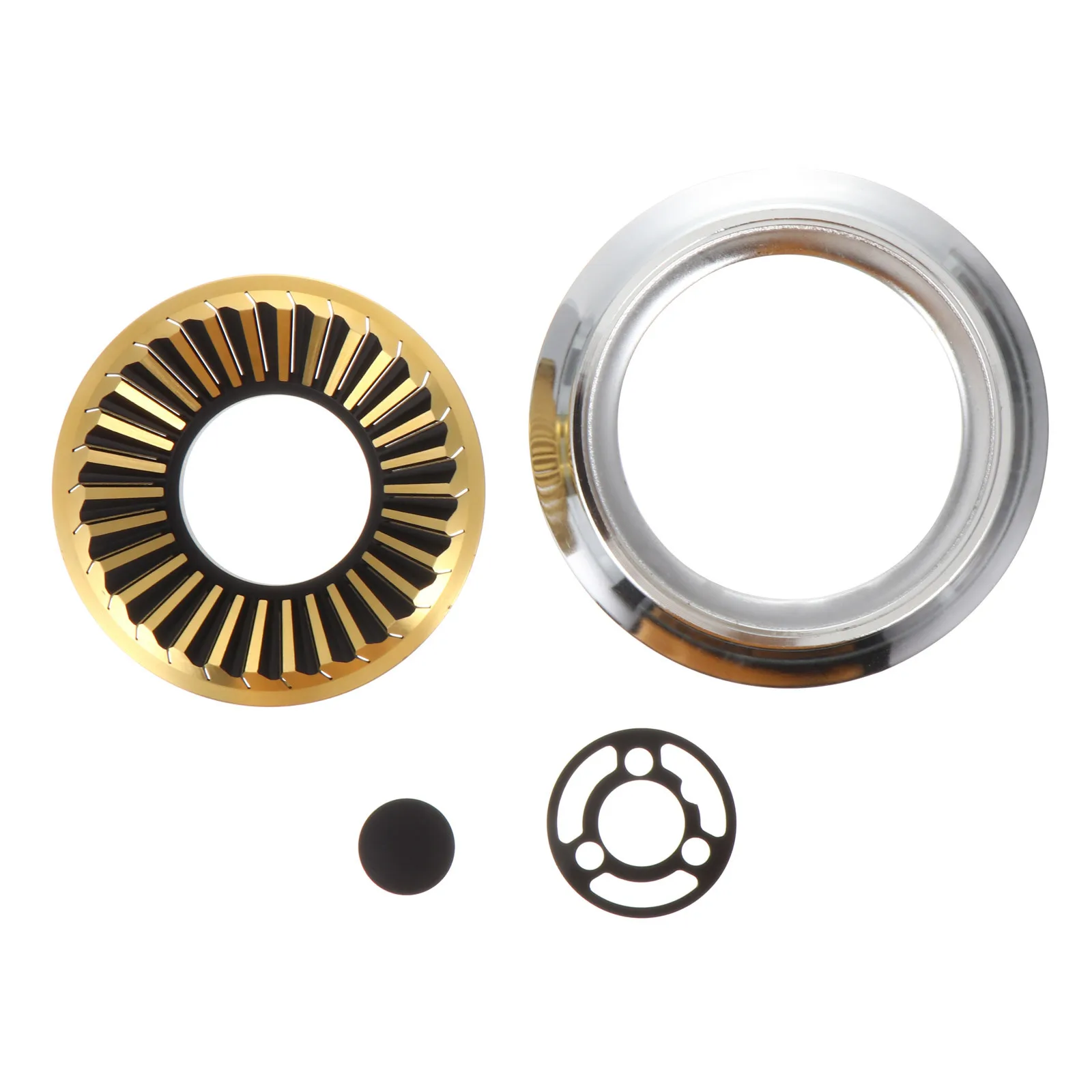 

1Pcs Stainless Steel Gas Burner Cover Fire Lid Durable Gas Stove Accessory Kitchen Burner Replacement Even Heat