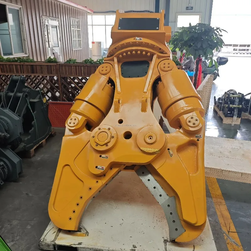 Symmetrical Dual Cylinder Hydraulic Shear Customized for Synchronous Power Output Even Force Distribution Stable Vibration