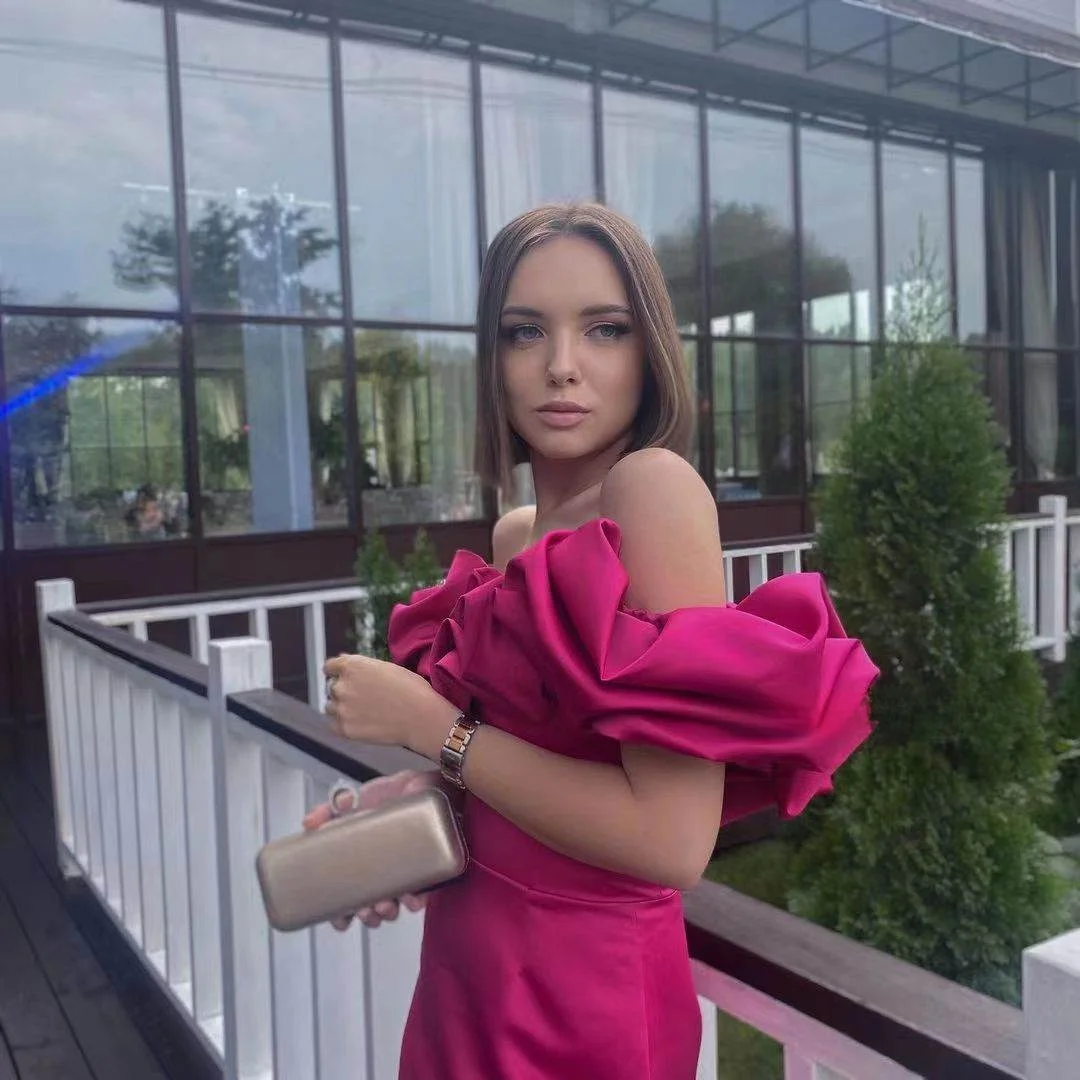 Faionable clássico feminino thiened cetim sexy oulder bared dr multicolorido ort saia comute cintura alta zíper h-line