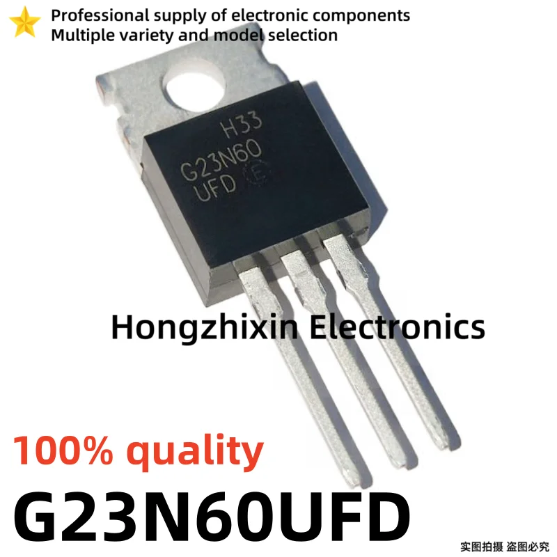 10PCS NEW 100% quality SGS23N60UFD G23N60UFD G23N60 TO-220 MOSFET