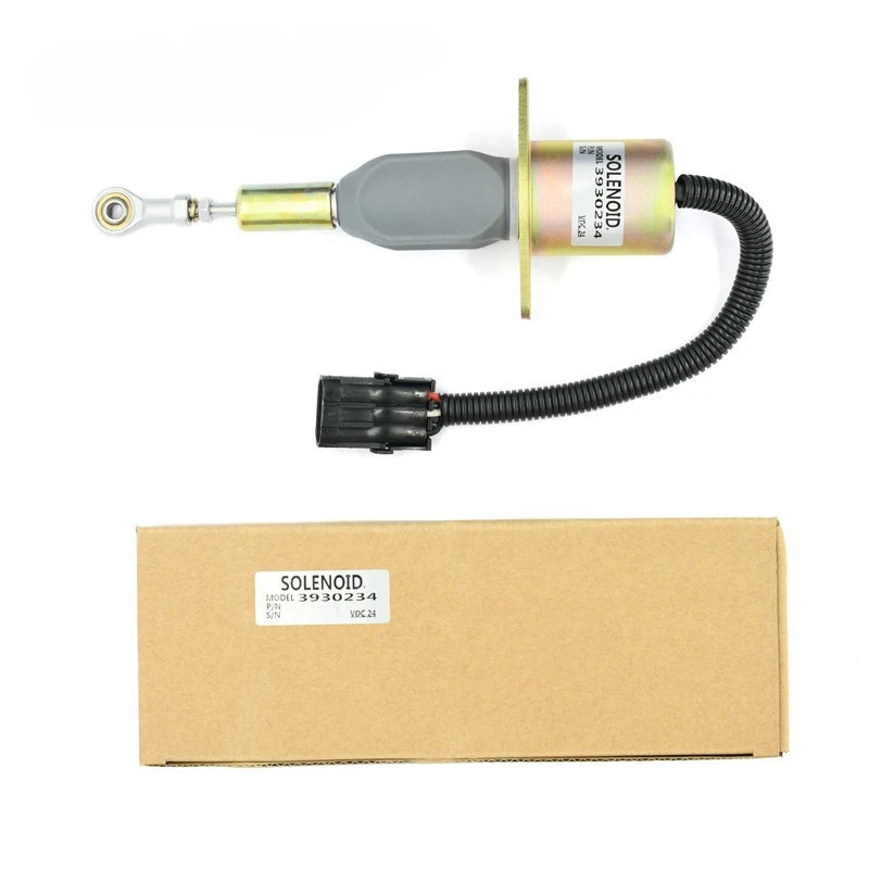 

SA-4335-24 Flameout Solenoid Valve 3930234 3930233 Excavator Parts 3923680 SA-4335