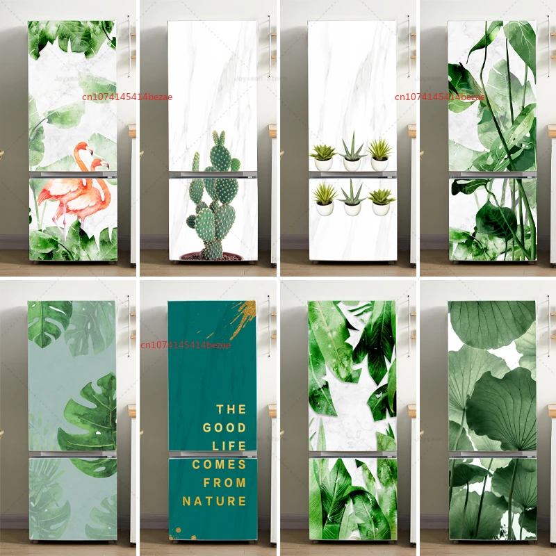 

Simple Style Living Room Mural PVC Waterproof Self-adhesive Poster Kitchen Refrigerator Closet Sliding Door Decorative Sticker