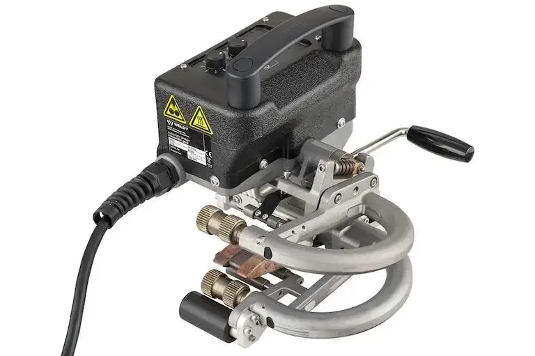 Weldy GEO2 Mini Wedge Hot Air Welding Machine 100mm Width for Geomembrane Overlap Welding Plastic Welding Work