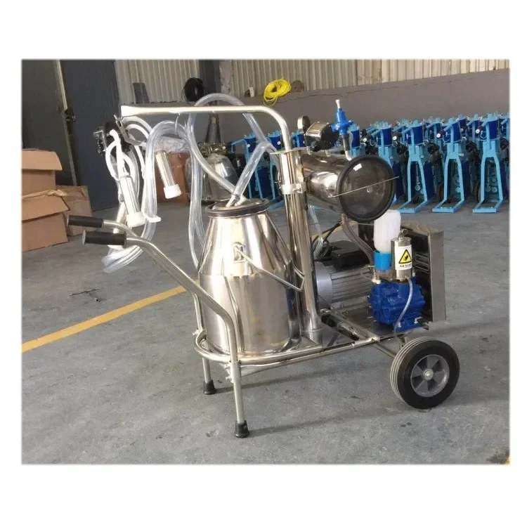 High quality food hygiene standards potable cow milking machine / machine milking mobile