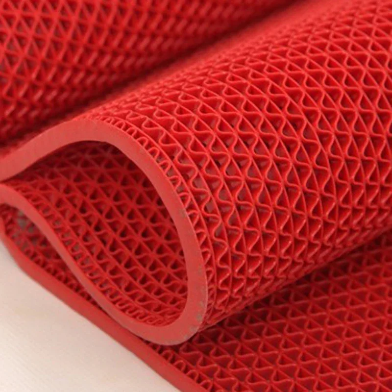 Swimming Pool Kitchen Non slip Floor Mat Non slip Bathroom Mat Hollow Mesh Mat PVC Plastic Carpet Water Absorbing