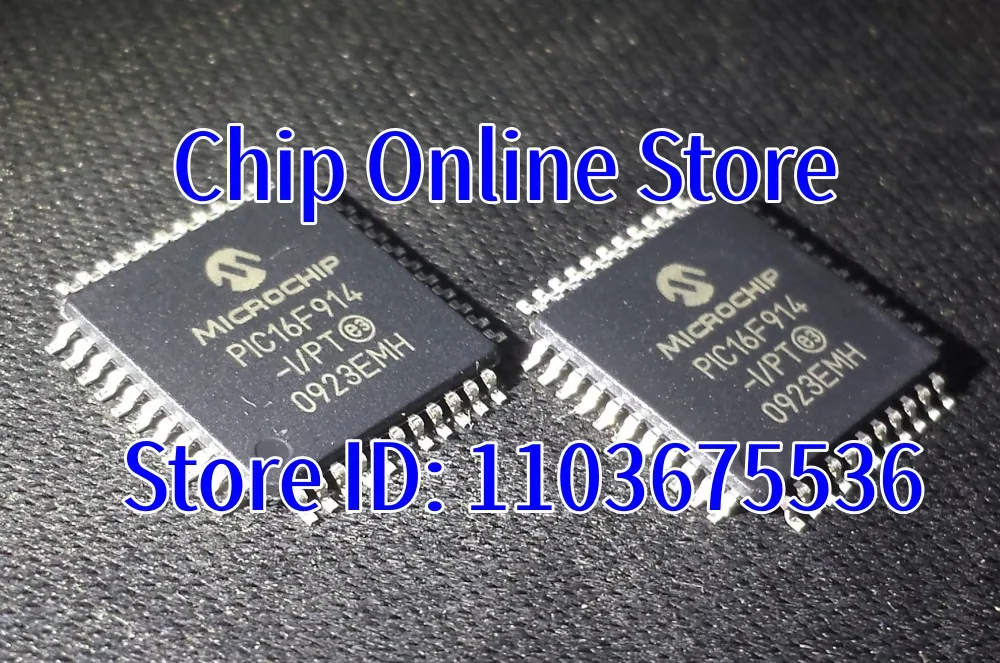 5~100pcs PIC16F914-I/PT  PIC16F914  TQFP44  New Original