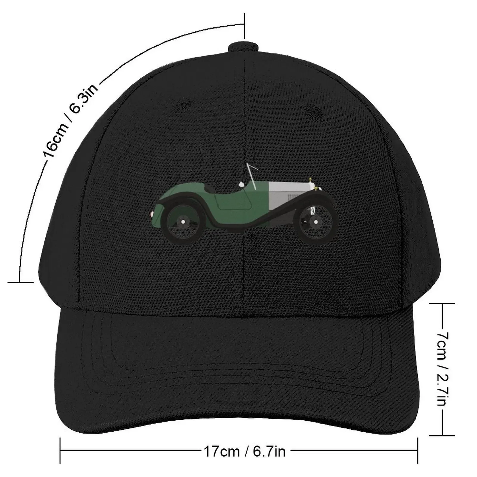 Austin 7 Special 'Gordon England Cup' Model (Green) Baseball Cap Hip Hop Snap Back Hat black Vintage Male Women's