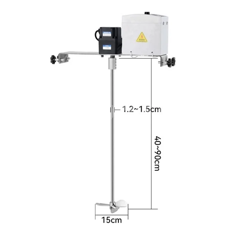 Agitateur de liquide à moteur électrique chimique, agitateur de colle d'encre de peinture, mélangeur de liquide alimentaire, petite machine de centre commercial de laboratoire, haute qualité