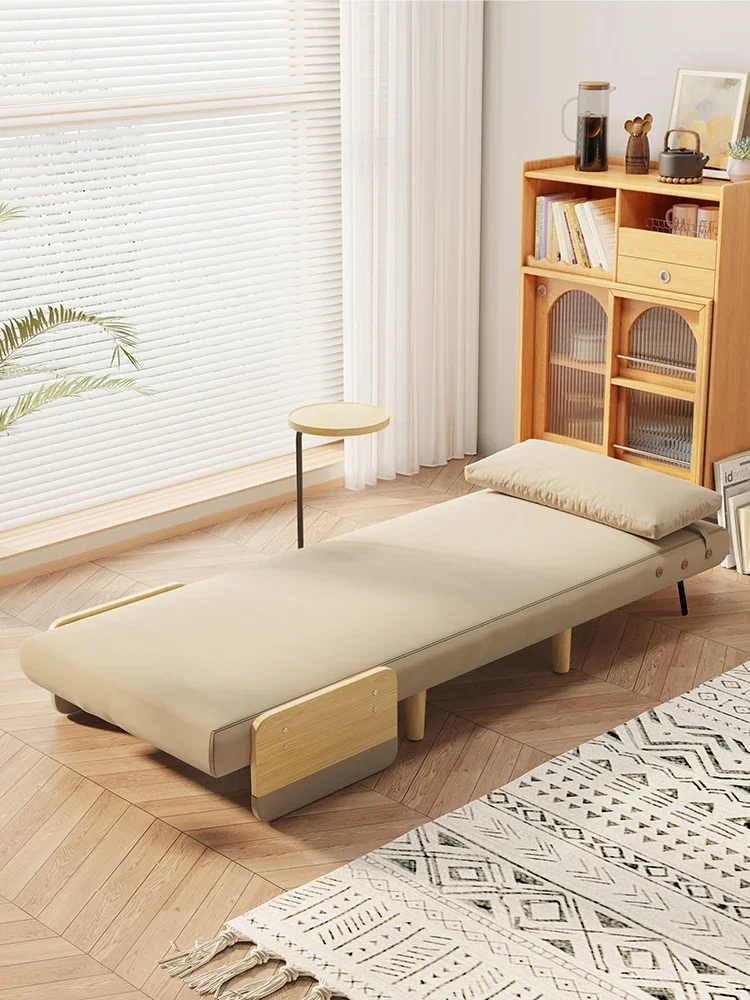 Muxin-Schlafsofa, faltbar, doppelter Verwendungszweck, einzelner japanischer Stoff, kleine Wohnung, Wohnzimmer, Klappbett, Nickerchen, niedliche, hochkarätige Figur