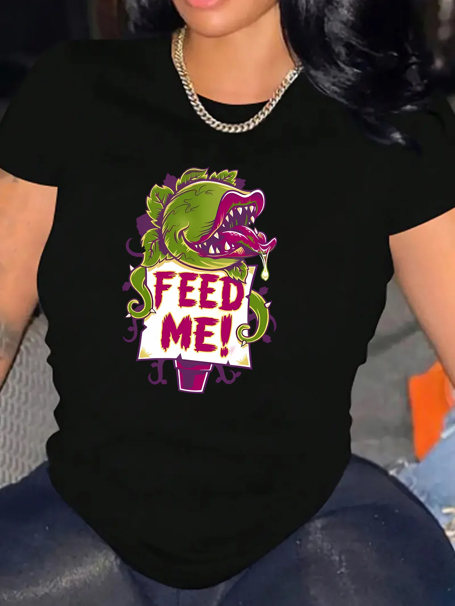 

Cartoon Dinosaur Graphic Printing Summer Autumn Winter Cotton Men and Women T-shirt Short Sleeve Luxury Outdoor Sports Brand