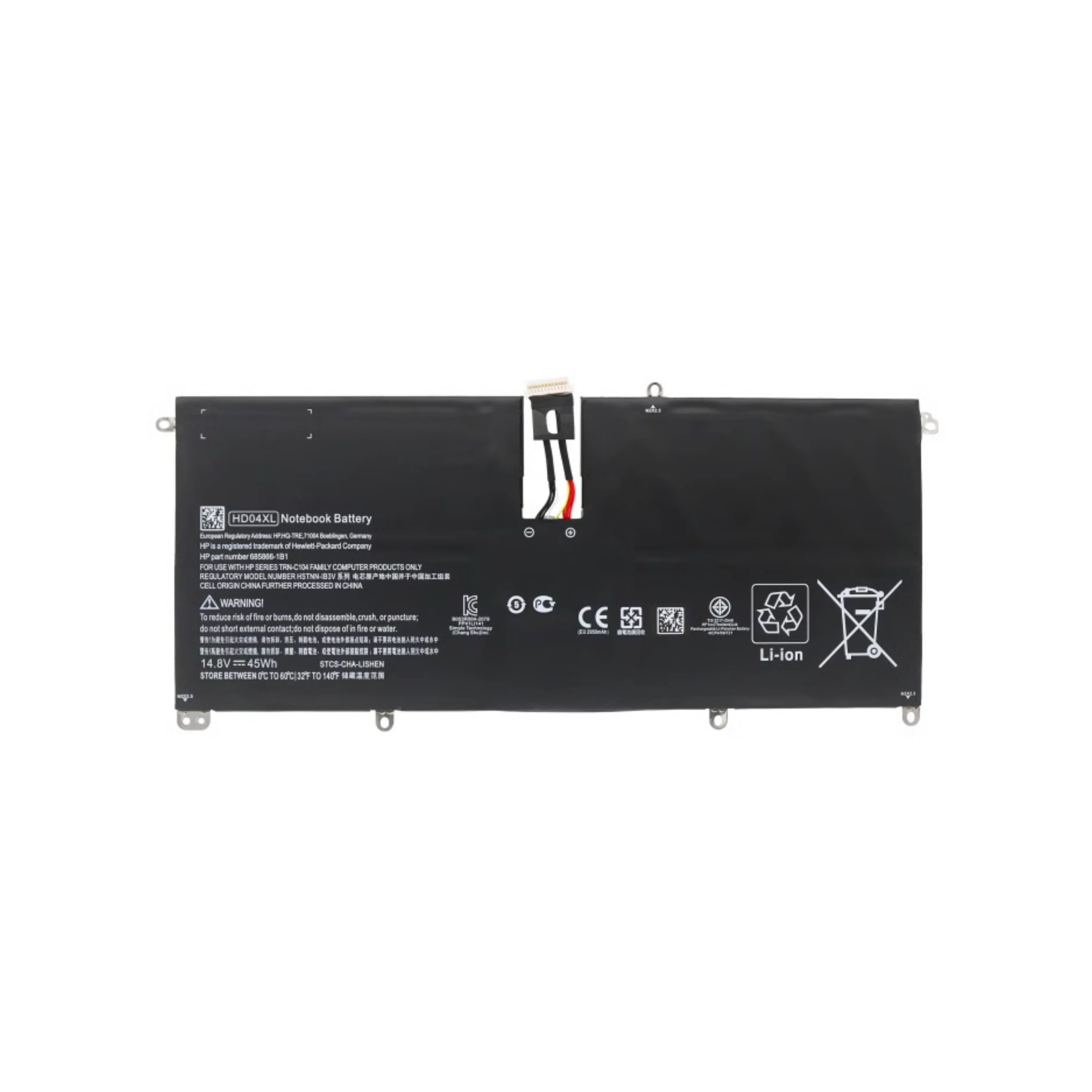 

HD04XL Spectre XT 13-2120tu HSTNN-IB3V 685989-001