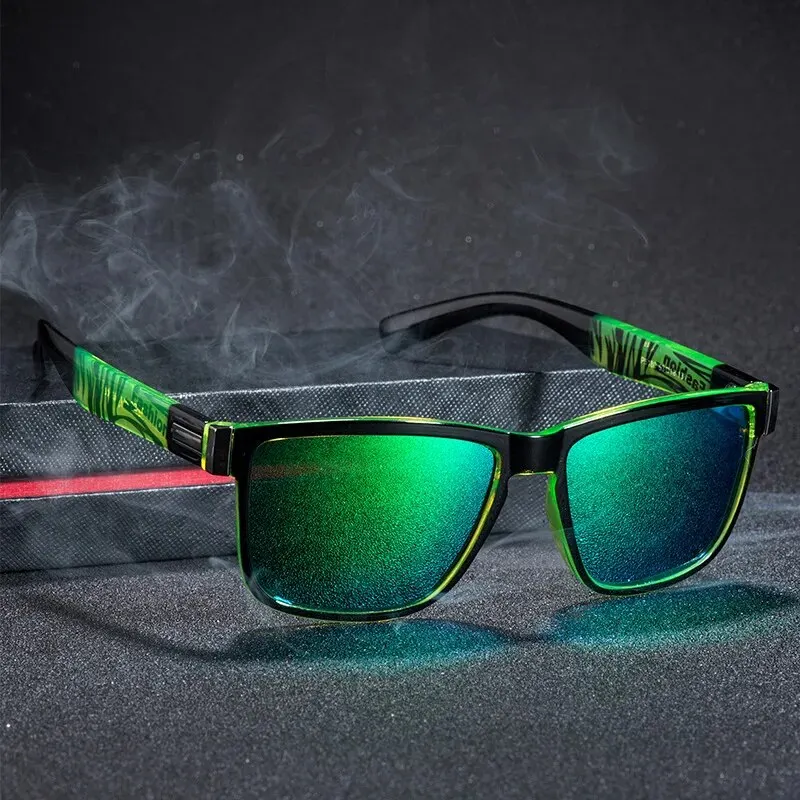 Designer Fashionable Vintage Square Sunglasses Men Women Luxury Brand Sun Glasses for Driving And Fishing Eyewear