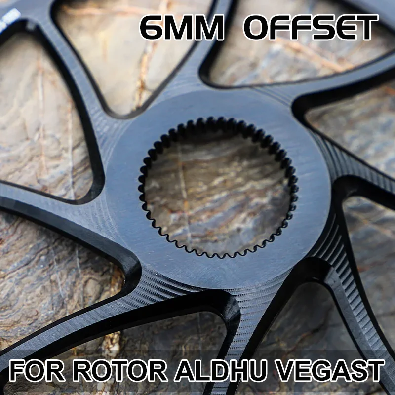 

Direct Mount 6mm Offset Mtb Bicycle Chainring For Rotor Vegast Aldhu 36t 38t Mtb Crown 40 42 Teeth 44t 46t Single Chainring