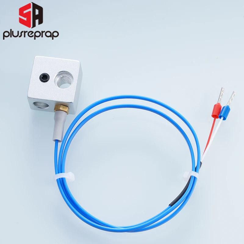 K type M3 M4 Hex 3D Printer Thermocouple 0.5m 1meter Plastic Cable 3D Printer Extruder Print Head Temperature Sensor Part