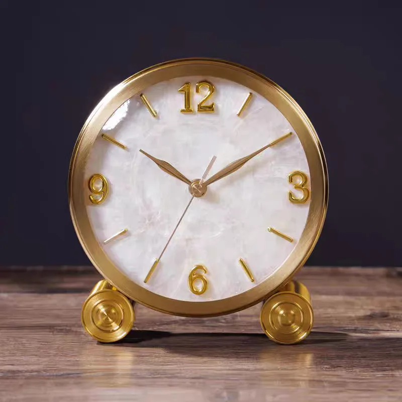 Light luxury  for home use Modern simple desktop Silent desktop  Countertop bedside quartz