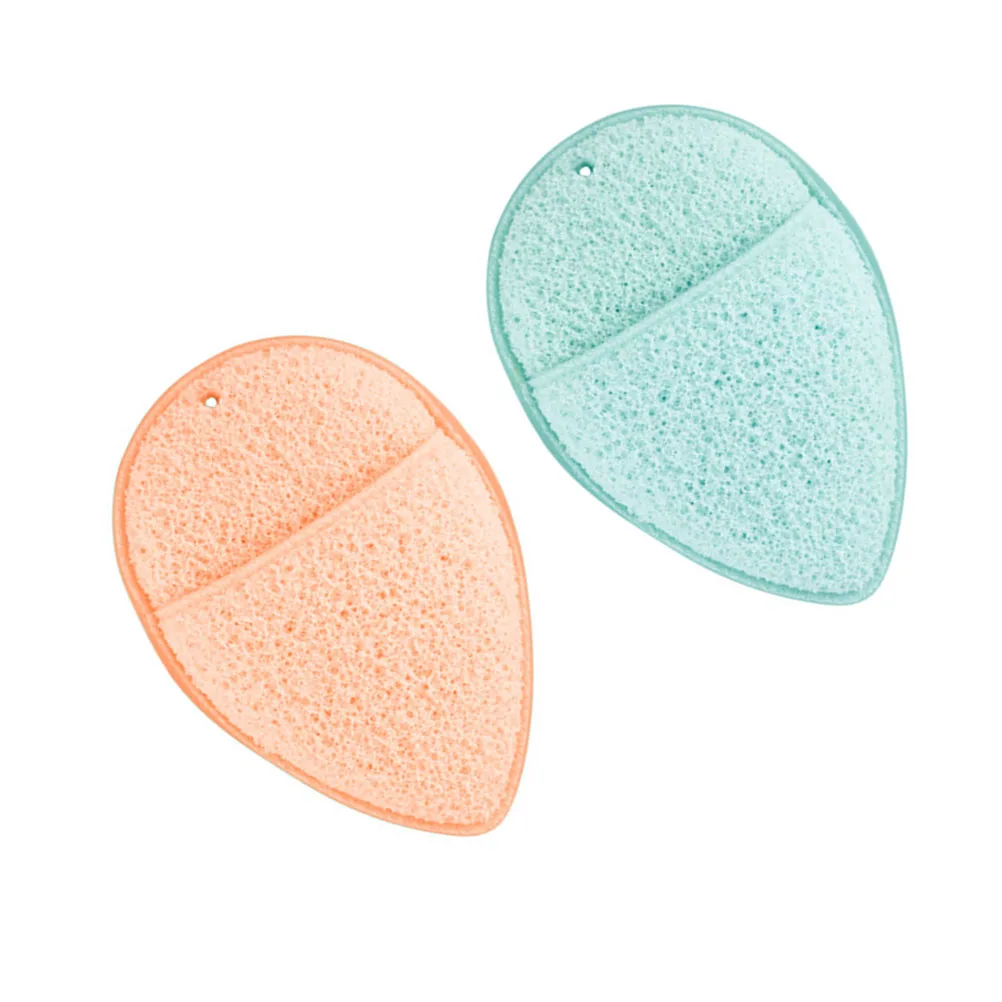 

2Pcs Konjac Sponge for Face Cleaning Soft Facial Cleansing Makeup Removal Skin Care Exfoliating Daily Use Beauty Tools