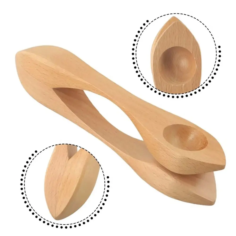 Professional Wood Musical Spoon Folk Sound Instrument Toy Percussion Spoons Woodwind Spoons