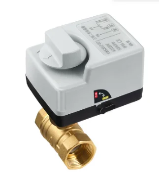 

1PEC DN15 DN20 DN25 латунный шаровой кран с электроприводом 220 В 12 В 24 В 3-проводные электрические приводы с 2 управлением и ручным переключателем