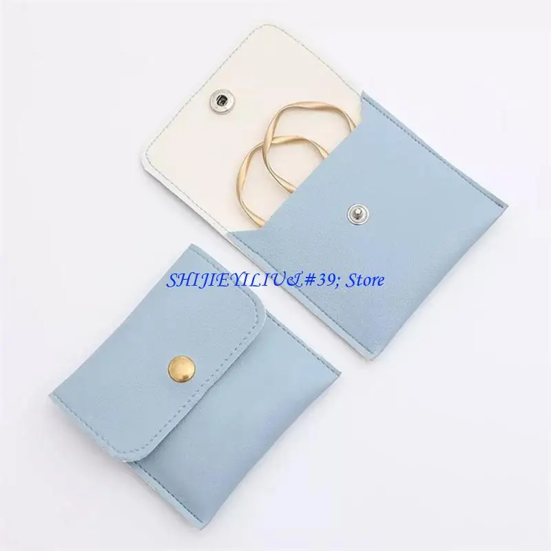 

E21F Универсальный ювелирный корпус портативный пакет для хранения для ожерелий/серьс/кольца/браслет -кнопку закрепления