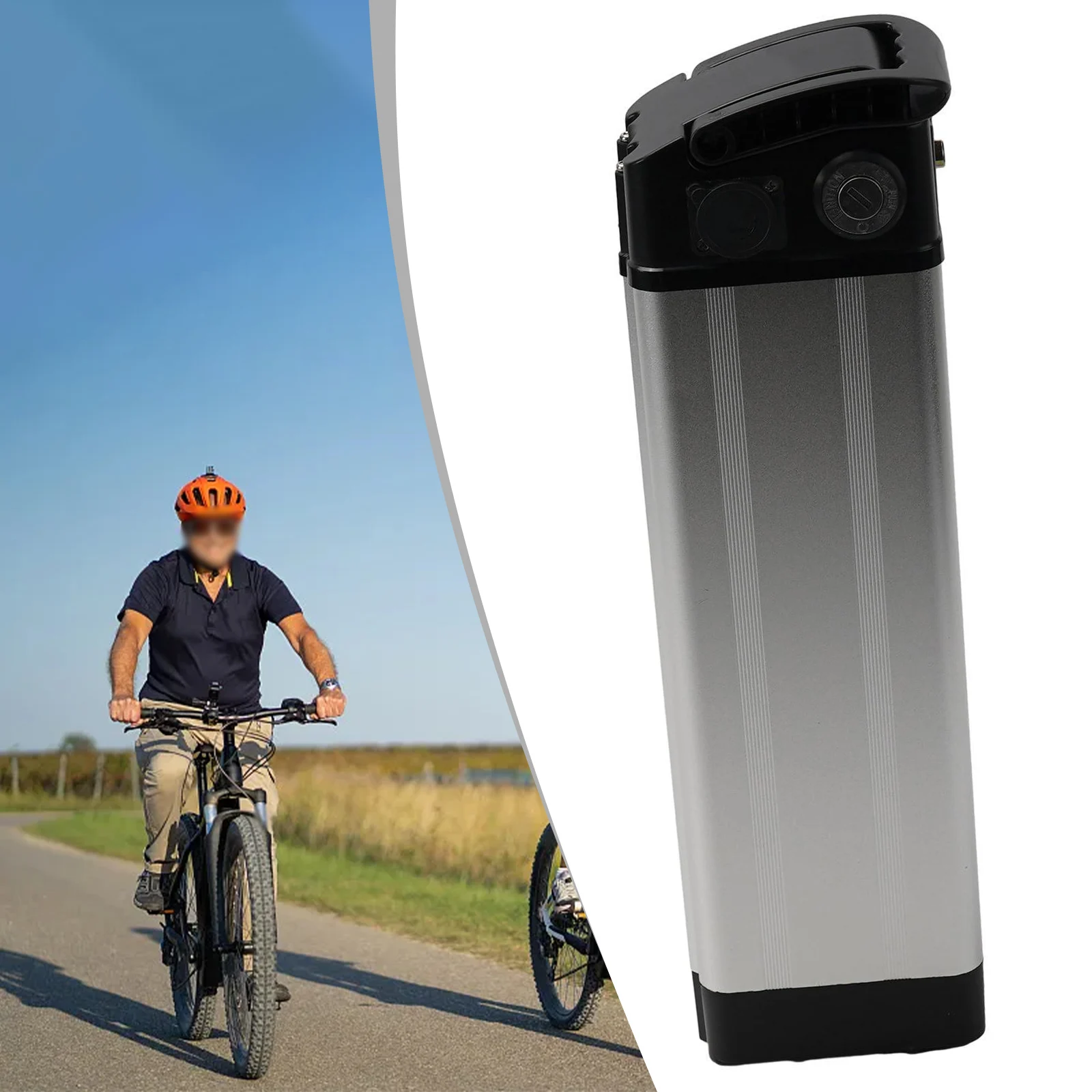 Case Battery Box High Quality Plastic Battery Box for Electric Bikes Compatible with 36V/48V Lithium Batteries