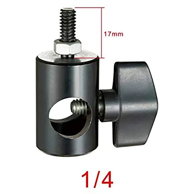 Держатель лампы для фотокамеры Led Flash 1/4 держатель лампы адаптер штатива