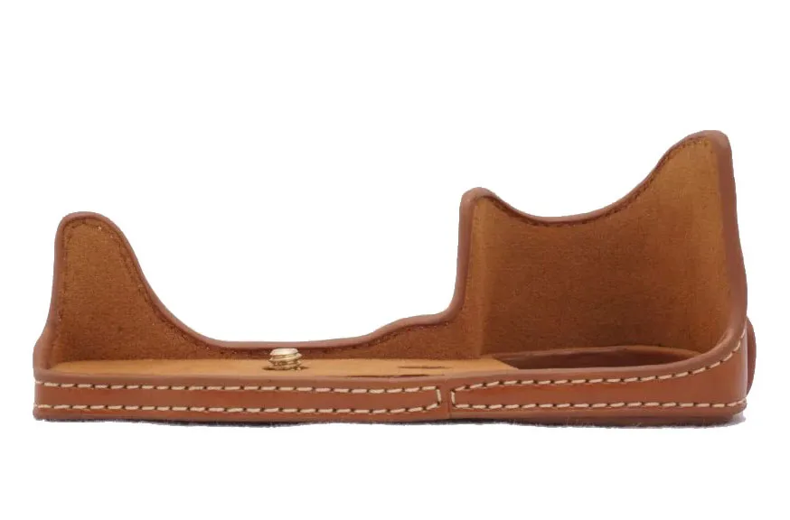 カメラビデオバッグpuハーフケースforsona6400 a6300 a6000