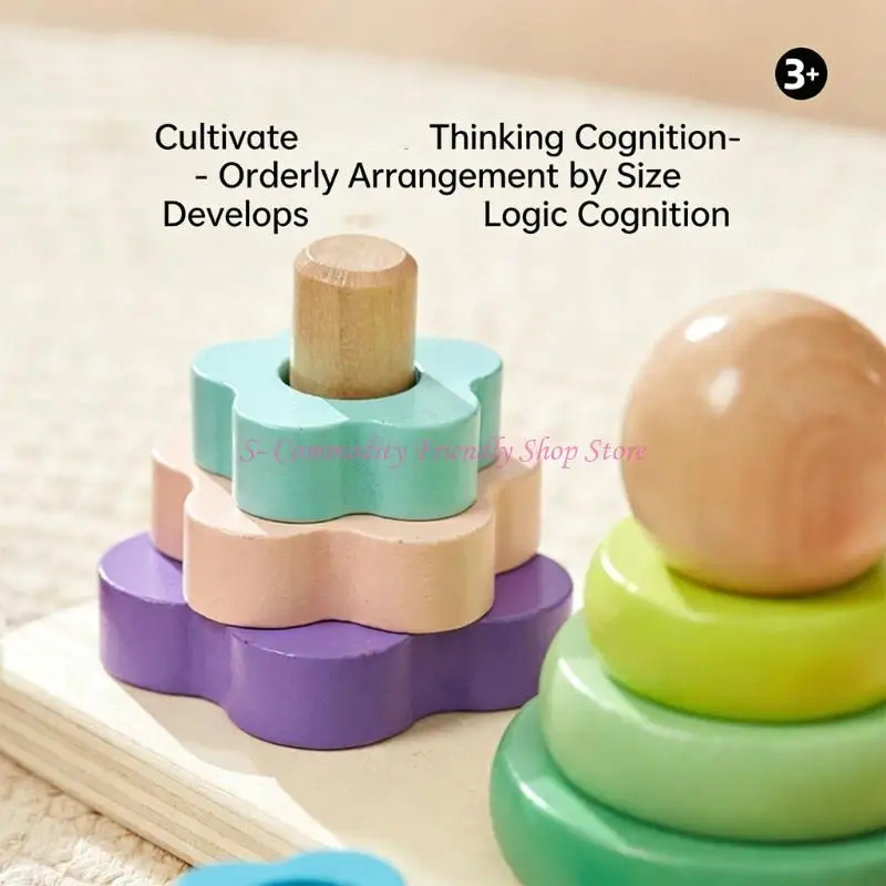 85AE Parent Child Interactive Geometric Blocks Sorting for Family Bonding Time