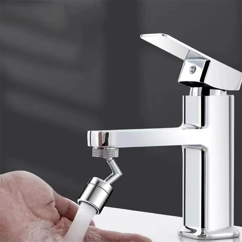 Universal 720° Rotation Kitchen Faucet Head Tap Anti-splash Aerator Splashproof Swivel Water Saving Faucets Extender Adapter