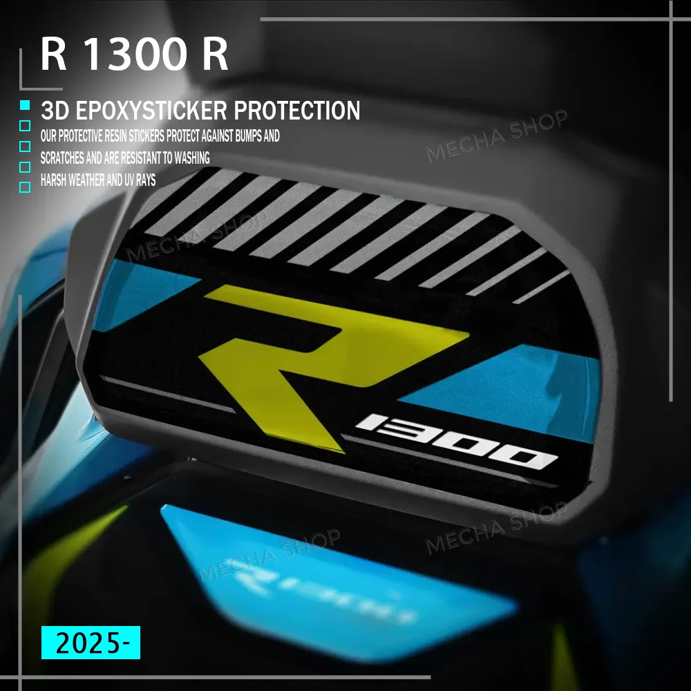 

Защитная наклейка из 3D эпоксидной смолы для мотоцикла BMW R 1300 R 2025- (аксессуары для мотоциклов)
