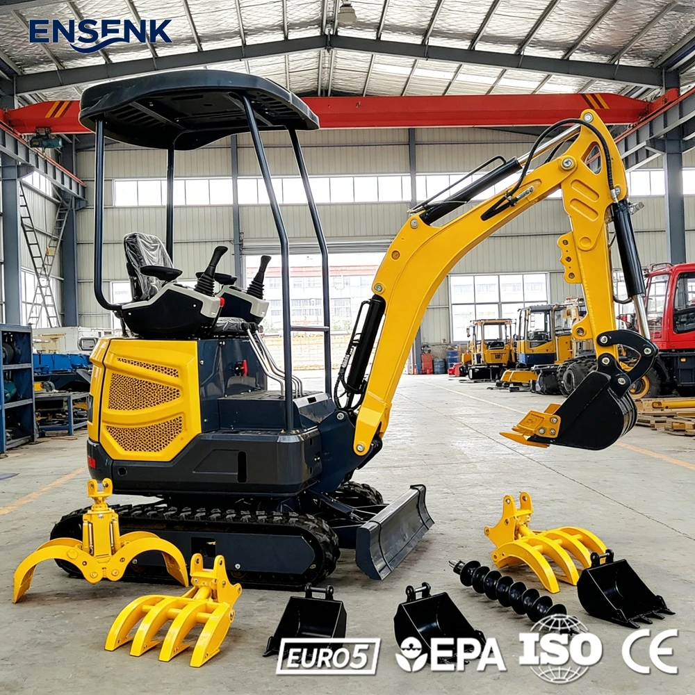 

2.5Ton Kubota Engine Europe EPA Euro 5 Fast Delivery Mini Excavator 1.0Ton Diesel Engine Construction 1.7Ton Agricultural 2.0Ton