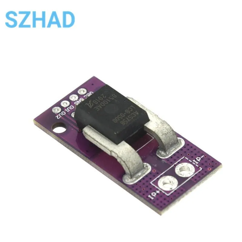 50A MCU-758 ACS758LCB-100B-PFF-T ACS758LCB-050B/150A/200A-PFF-T Датчик линейного тока Модуль тока Холла