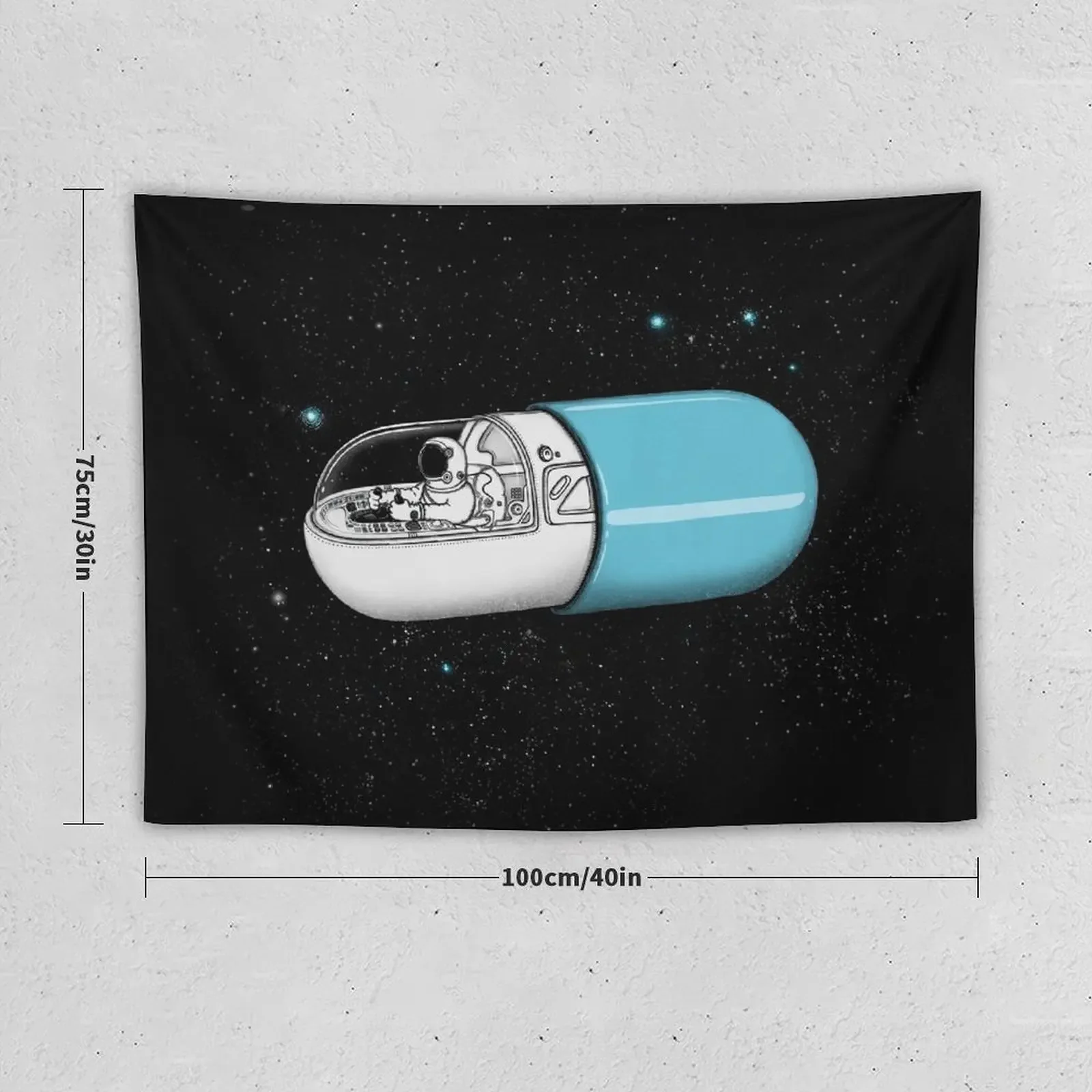 Space Capsule Tapestry Wall Decoration Items Mushroom Bedrooms Decor Home And Comfort Decor Tapestry