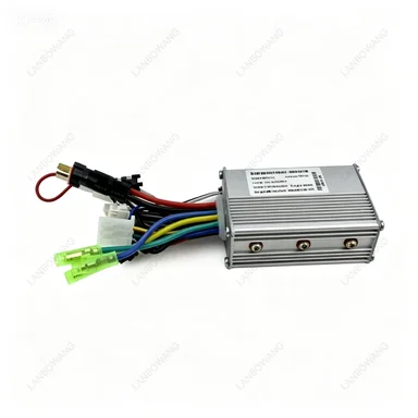 350W Brushless Hub Motor Square Wave Controller 24V 36V 48V E Scooter Reverse Cruise Power Assist Control Part
