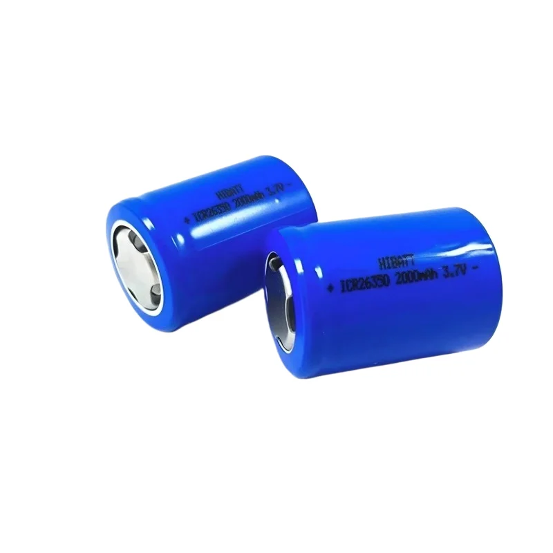 26350 Rechargeable Li-ion Battery 3.7V 2000mAh + Charger For Moza Air DSLR Handheld Stabilizer High Quality Replacement Battery