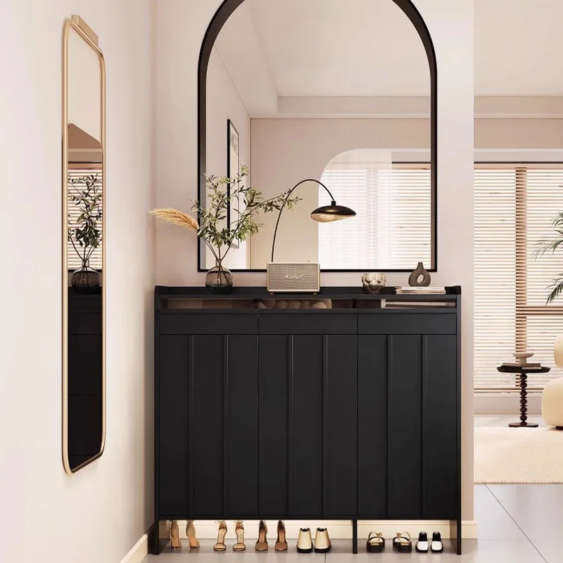 الشمال برج رف الأحذية الإيطالية الحد الأدنى مصمم النظارات الشمسية غرفة المعيشة رف الأحذية برج صندوق Gabinete صانعي الأحذية الأثاث