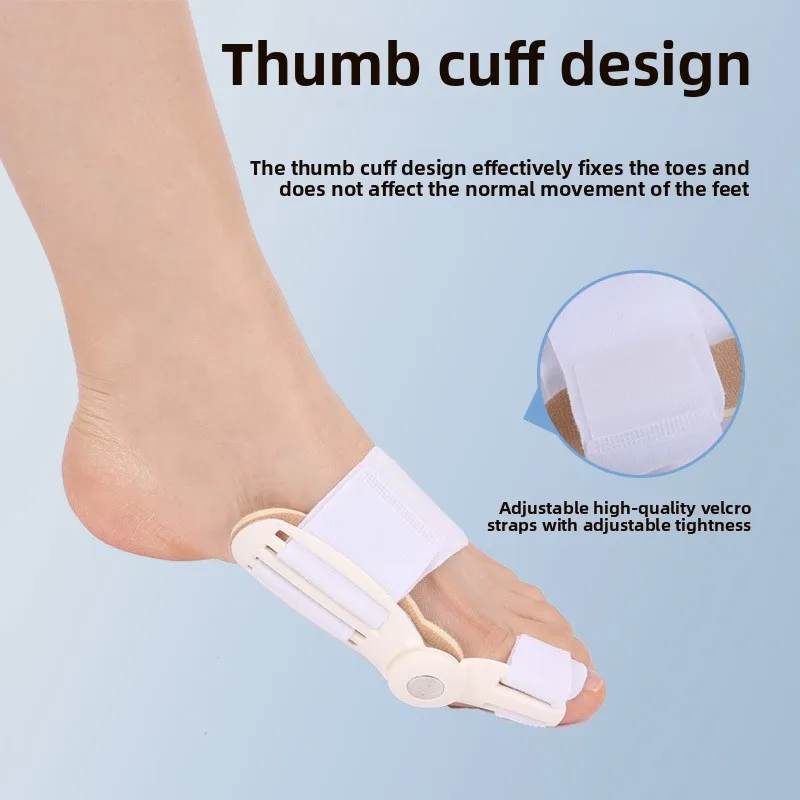 Hallux Valgus Fixator, Toe Fixation Bracket, Big Overlapping Guard, Rehabilitation Toe Splitter