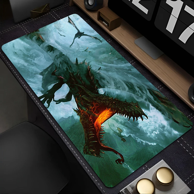 Laptop Gamer Mouse Pad Non-Slip Notebook Mousepad L-Lord of the R-Rings Keyboard Mat Pc Gaming Computer Office Table Mats Carpet